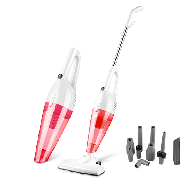 Household Vacuum Cleaner Power Suction 2 in 1 Vacuum Cleaner Vertical Handheld Vacuum Cleaner Handheld Sweeper Machine Hardwood Carpet Aspirator