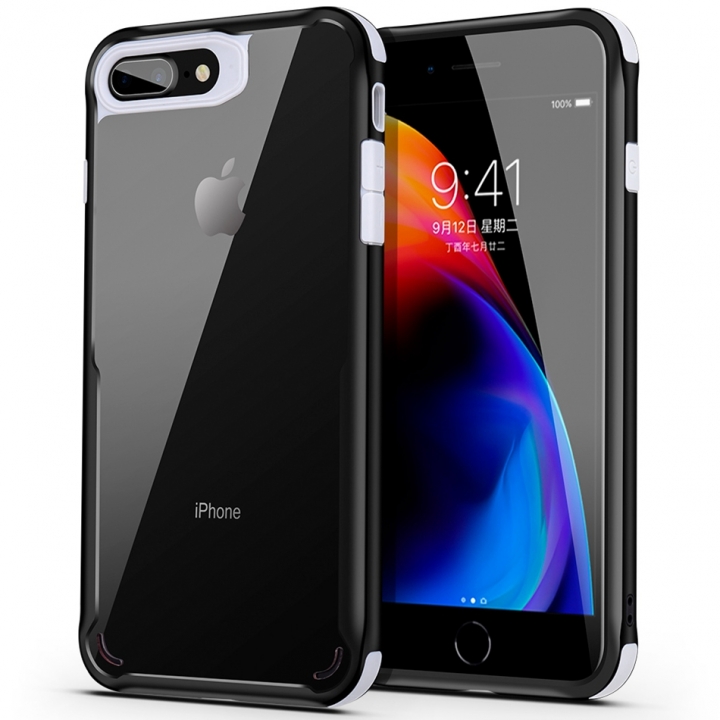 Shockproof Clear Case Transparent Shield Hybrid Fall Protection Armor Cover