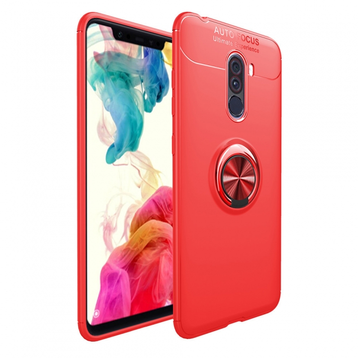 Poco f1 For xiaomi Pocophone f1 case car phone Stand case soft silicon cover For xiaomi