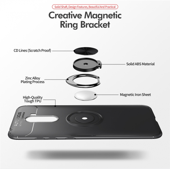 Poco f1 For xiaomi Pocophone f1 case car phone Stand case soft silicon cover For xiaomi