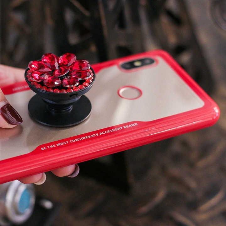 Axbety Luxury Glitter Diamond Case For Xiaomi Redmi S2/Y2 Note 5 Pro 5 Plus 3D  Hard Back Case