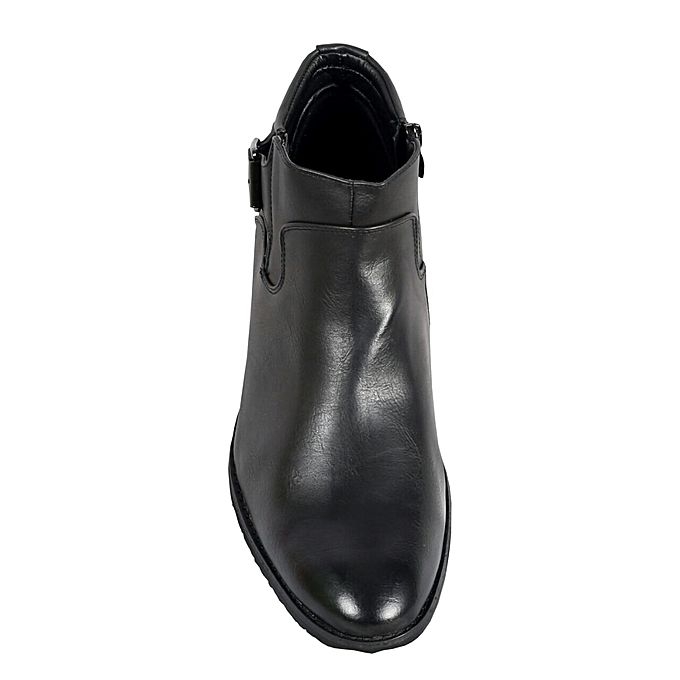 Smart Shoes Kenya Black Men's Official Leather Boots With Rubber sole