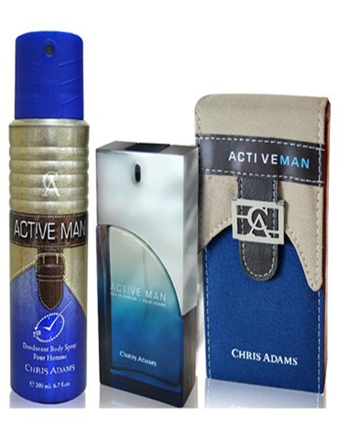 Active man chris adams plus free deodorant-men