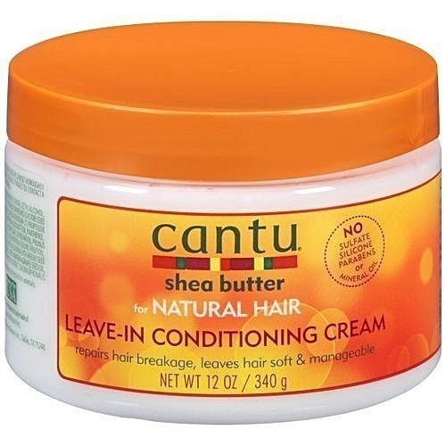 Cantu Shea Butter For Natural Hair Leave In Conditioning Repair Cream -12 Oz