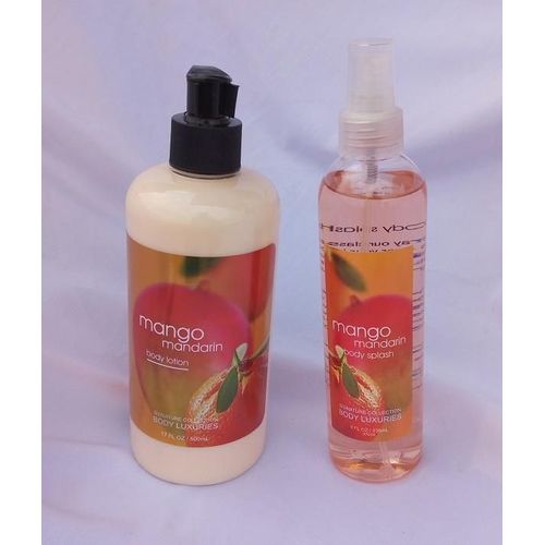 Signature Collection Mango Manadarin 2 in 1 Body Splash (72ml) and Lotion pump normal (500ml)