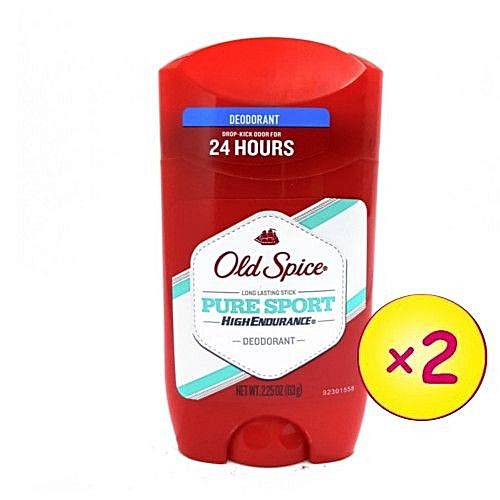 Old Spice 2 Pcs Pure Sport 24 Hours High Endurance Deodorant - Big Size