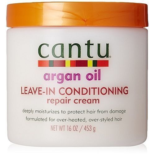 Cantu Shea Butter Leave-In Cream+Grow Strong Strengthening Treatment + Tea Tree And Jojoba Oil