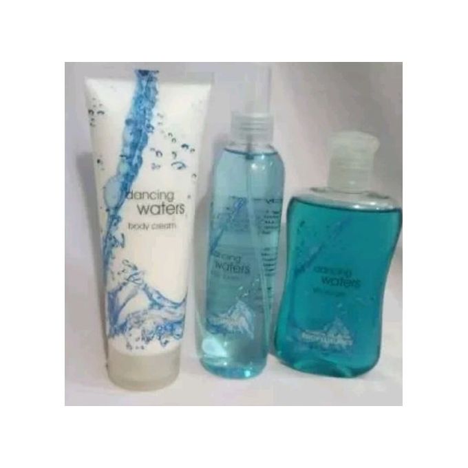 Body Luxuries Dancing/ Running waters,body splash,body cream and shower gel