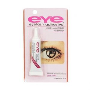 Eye Eyelash Adhesive Glue-Blends With Black OrBrown Lashes,Dark-Tone