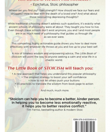 The Little Book of Stoicism: Timeless Wisdom to Gain Resilience, Confidence, and Calmness