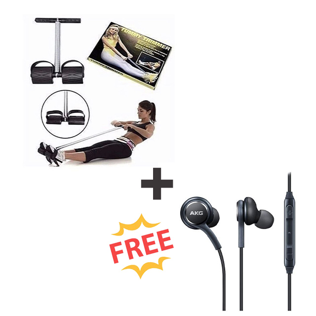 Tummy trimmer plus free Akg Earphones