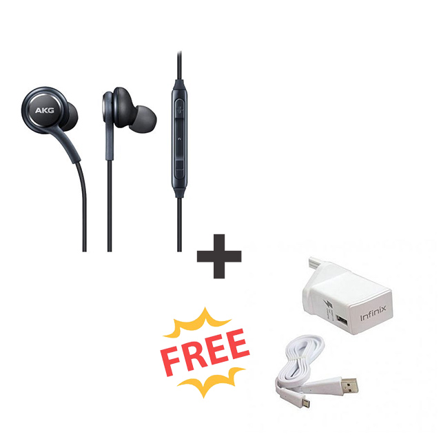 Samsung Akg earphones plus free Charger