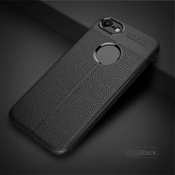 Auto Focus IPhone 7 Plus Lychee Type TPU Premium quality Shock Proof Case