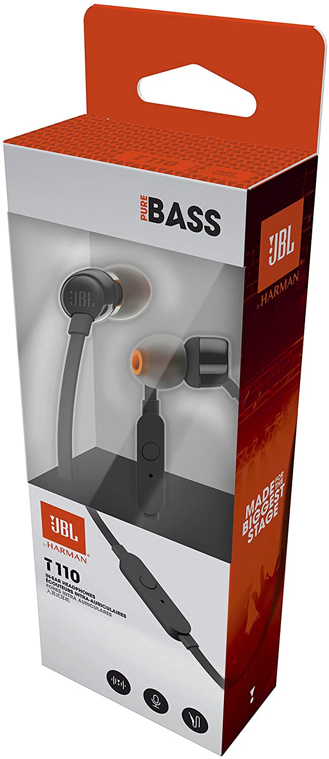 JBL TUNE 110 - In-Ear Headphone with One-Button Remote