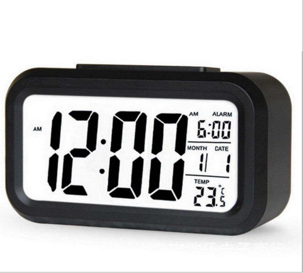 LED Digital Backlit Alarm Clock WithThermometre And Calender