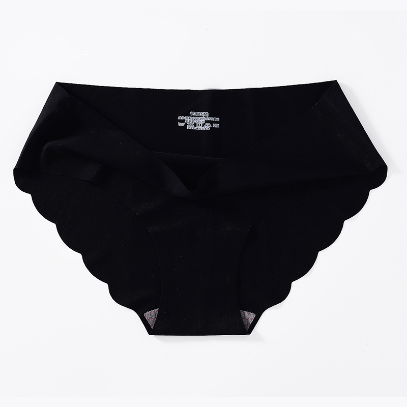 4 PCS/Lot Seamless Panties for Women Plain Panties Slip Silk Female  Underwear Soft Thin Light Panti Culotte Femme Underpants (Color : 2black  Beige Coffee, Size : 4pcs) : : Clothing, Shoes & Accessories