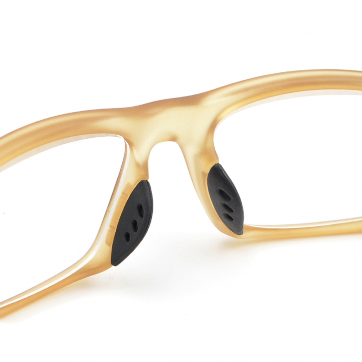 Yellow Fashion Sport's Style Reading Glasses Silicone Temple Reader +1.00~+4.00