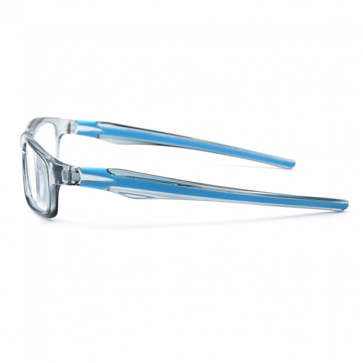 Blue Fashion Sport's Style Reading Glasses Silicone Temple Reader +1.00~+4.00