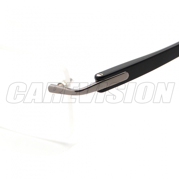 Rimless Flexible Reading Glasses UV400 Coating Lens Reader Silver +0.25 ~+4.00 Grey