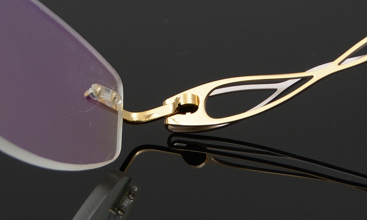Fashion Womens Metal Rimless Reading Glasses Eyewear Optical UV400 +0.50 to +5.00 Readers