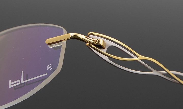 Fashion Womens Metal Rimless Reading Glasses Eyewear Optical UV400 +0.50 to +5.00 Readers