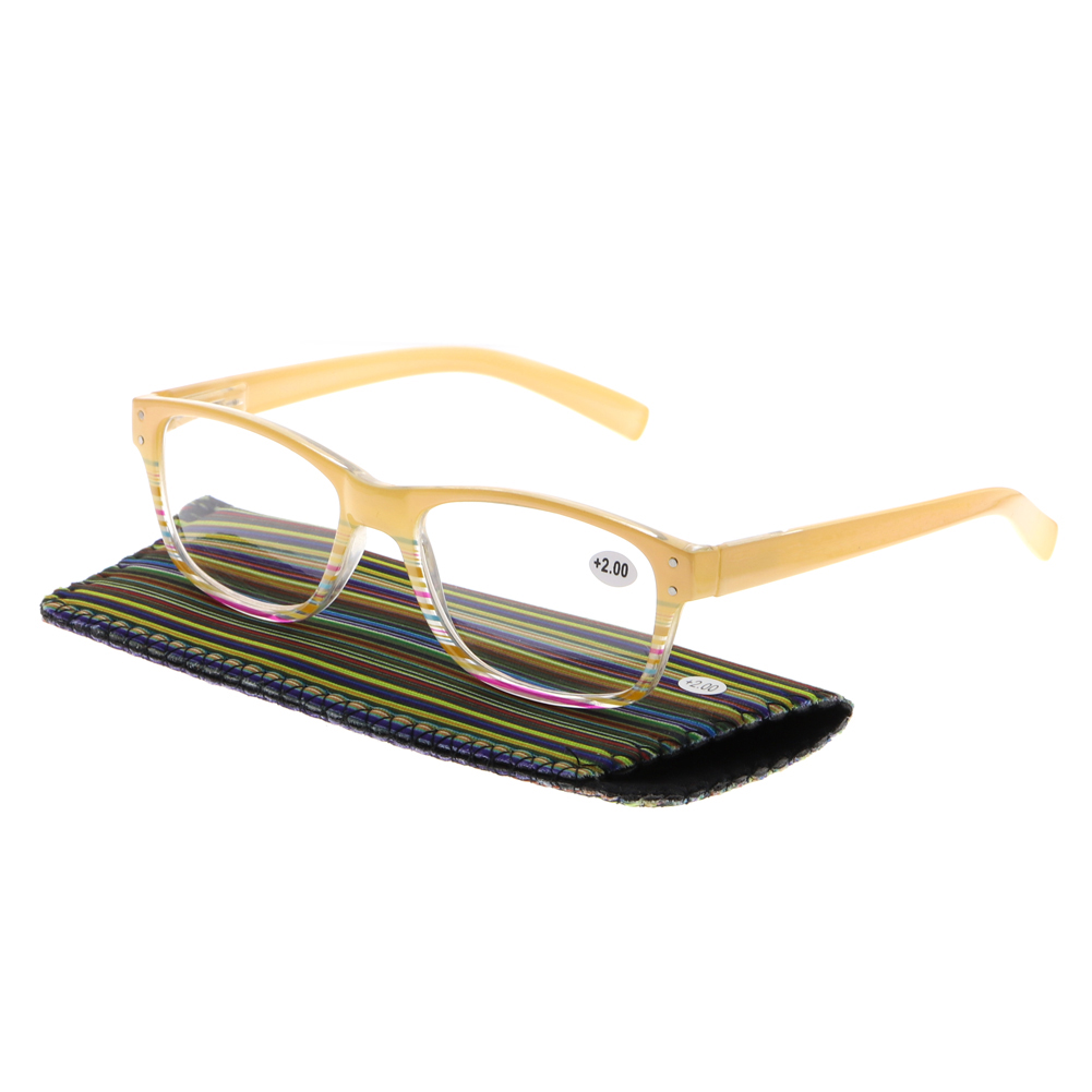 New Women's Single Vision Lens Reading Glasses Spring Hinge Eyeglasses Reader +1.00 ~ +3.50