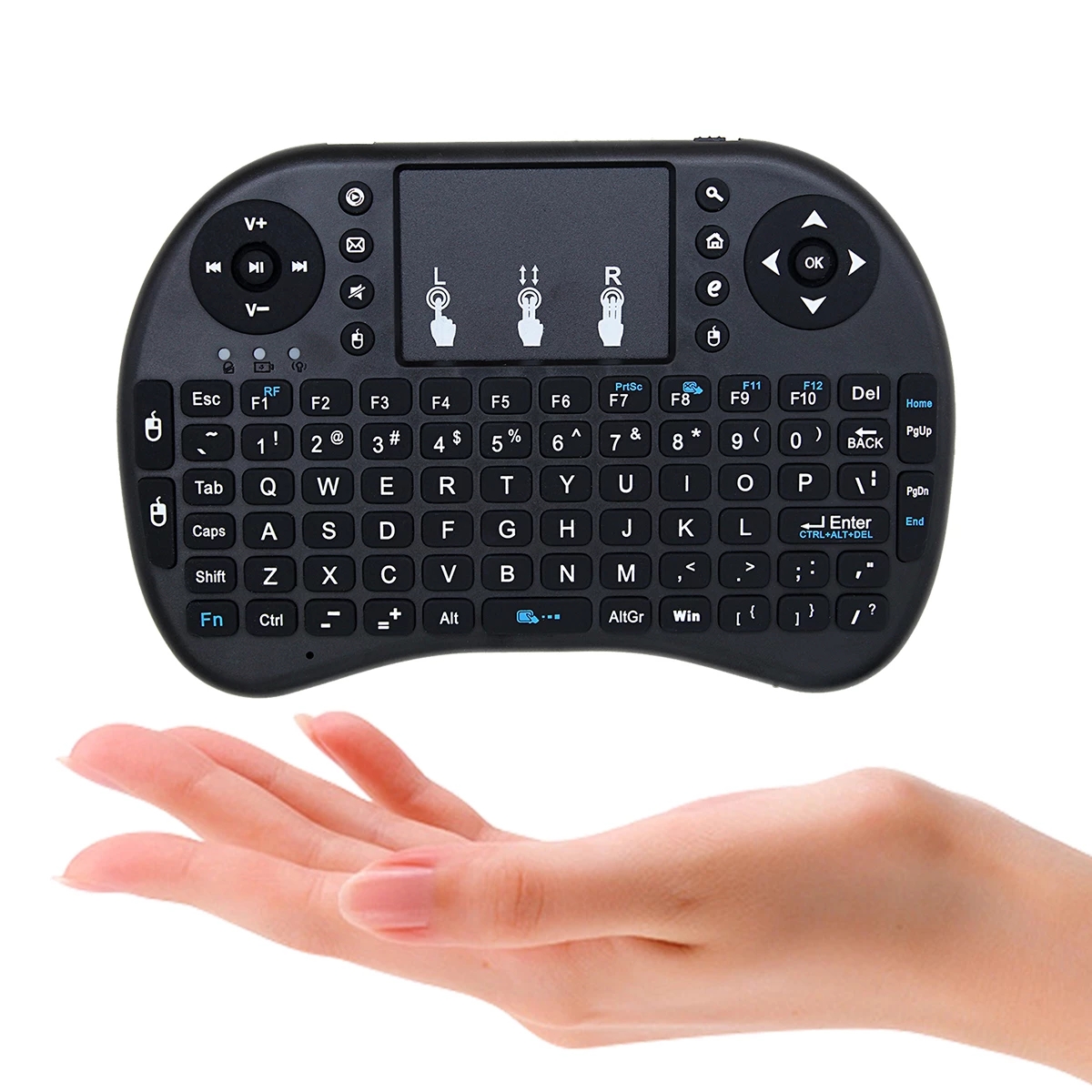 USB Wireless Keyboard With Touchpad Remote Control 2.4G For Android TV BOX PC Smart TV