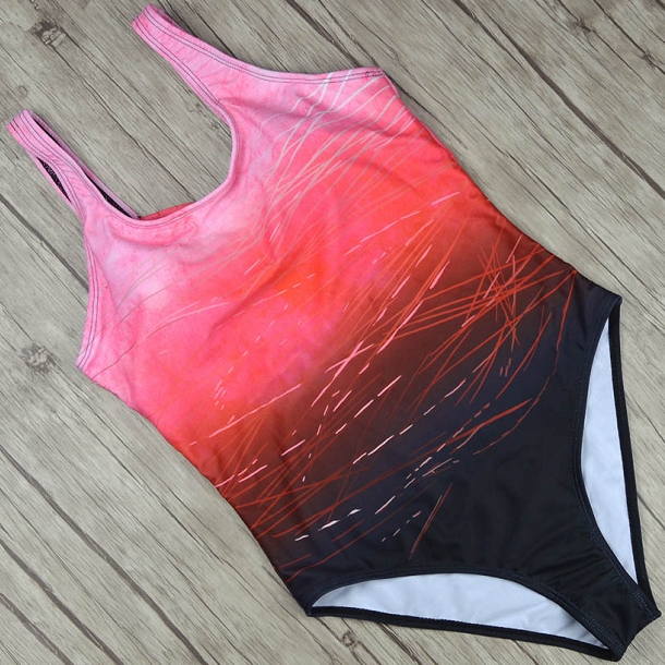 Sexy One Piece Swimsuit Female Women Swimwear High Neck Bandage Criss Cross Bather Monokini