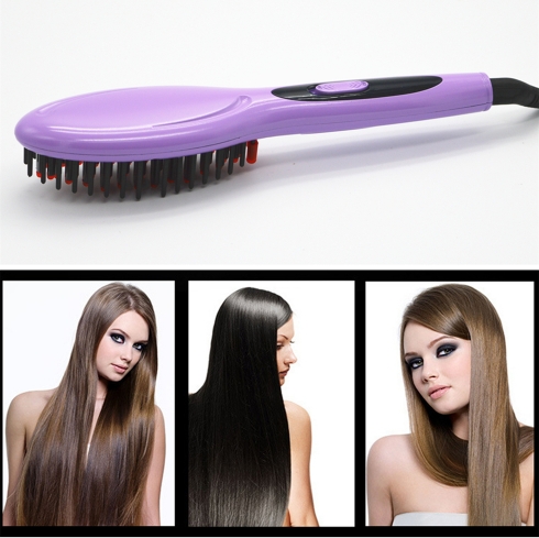 Hair Brush Fast Hair Straightener Comb hair Electric brush comb Irons Auto Straight Hair Comb brush