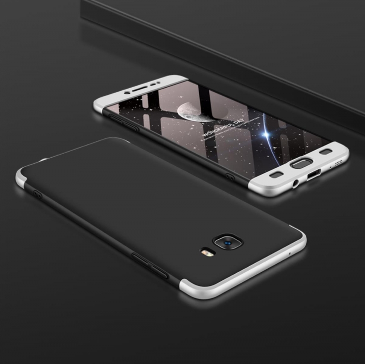 Frosted Hard PC Back Cover Full Body 3 Detachable Parts Case for Samsung Galaxy C9 Pro C9000