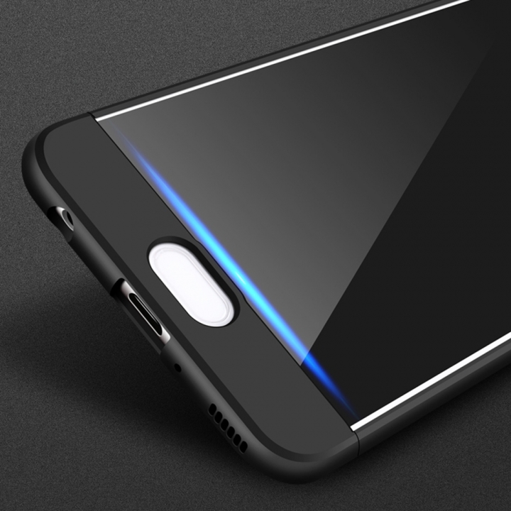 Ultra Thin 3 in 1 Full Protection Metallic Luster Hard Plastic Combination Case for Huawei P10