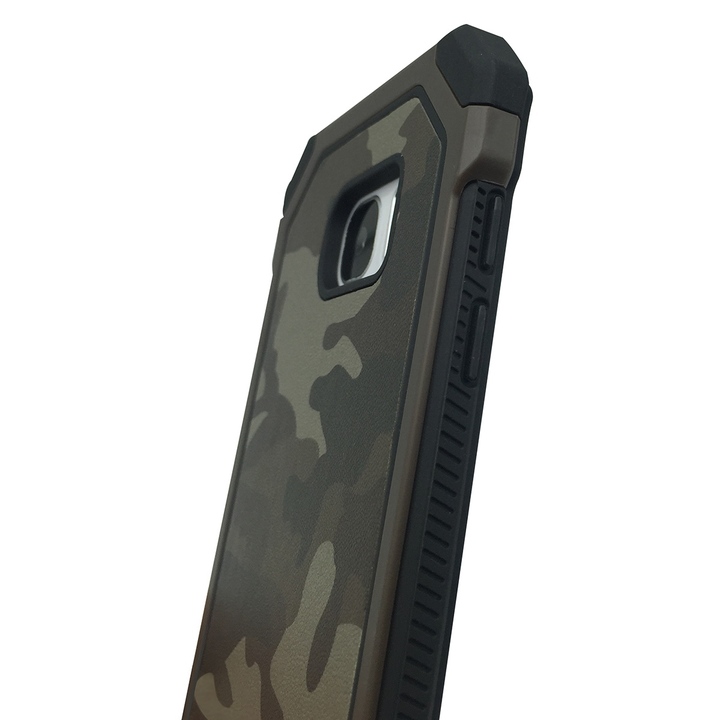 [2 in 1] Anti-Scratch TPU Camouflage Anti-Shock Slim Case for Samsung Galaxy S7/SM-G930F