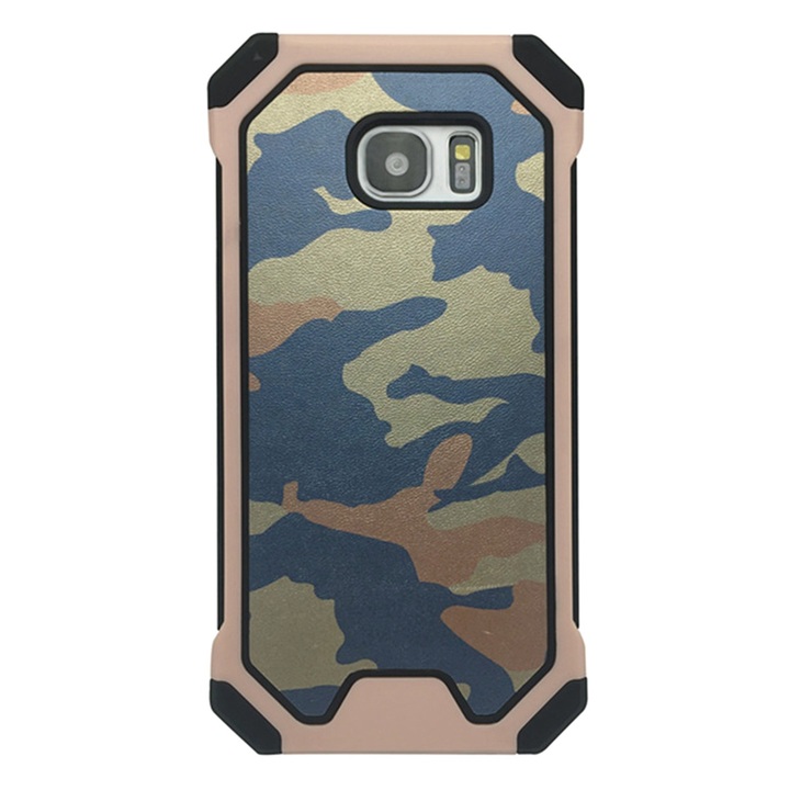 [2 in 1] Anti-Scratch TPU Camouflage Anti-Shock Slim Case for Samsung Galaxy S7/SM-G930F
