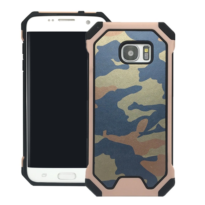 [2 in 1] Anti-Scratch TPU Camouflage Anti-Shock Slim Case for Samsung Galaxy S7/SM-G930F