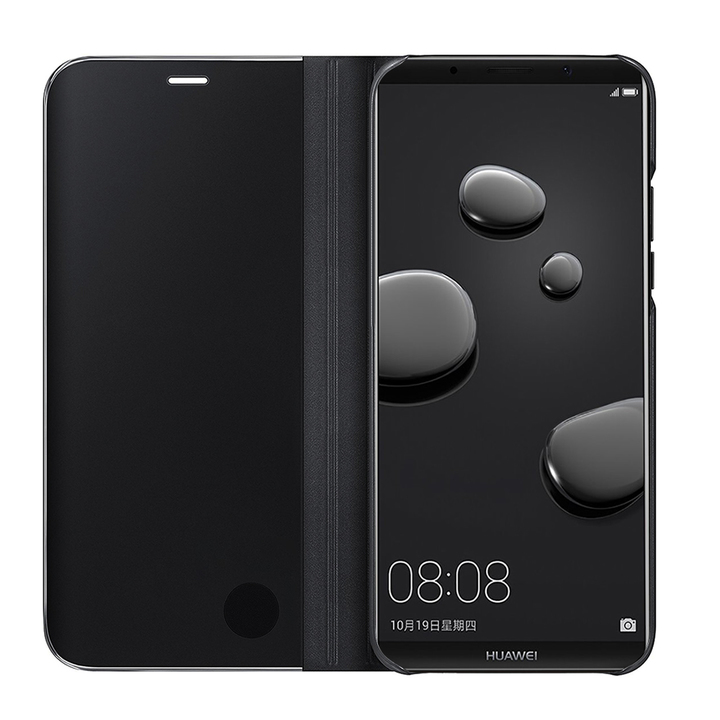 Translucent Mirror Flip Cover Bookstyle Stand Case for Huawei Mate 10 Pro