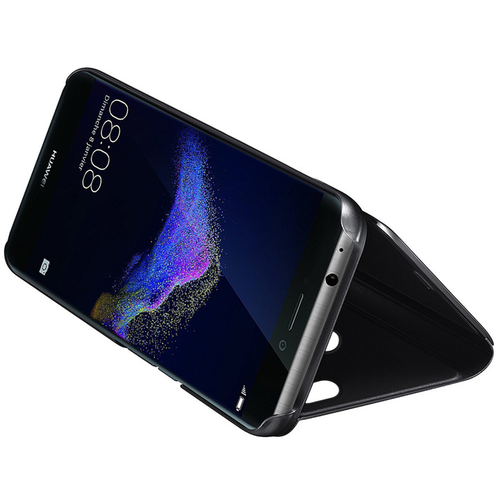 Translucent Mirror Flip Cover Bookstyle Stand Case for Huawei P8 Lite 201