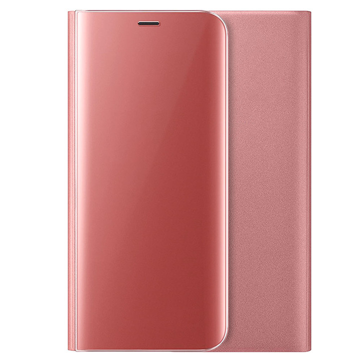 Translucent Mirror Flip Cover Bookstyle Stand Case for Huawei P10 Lite