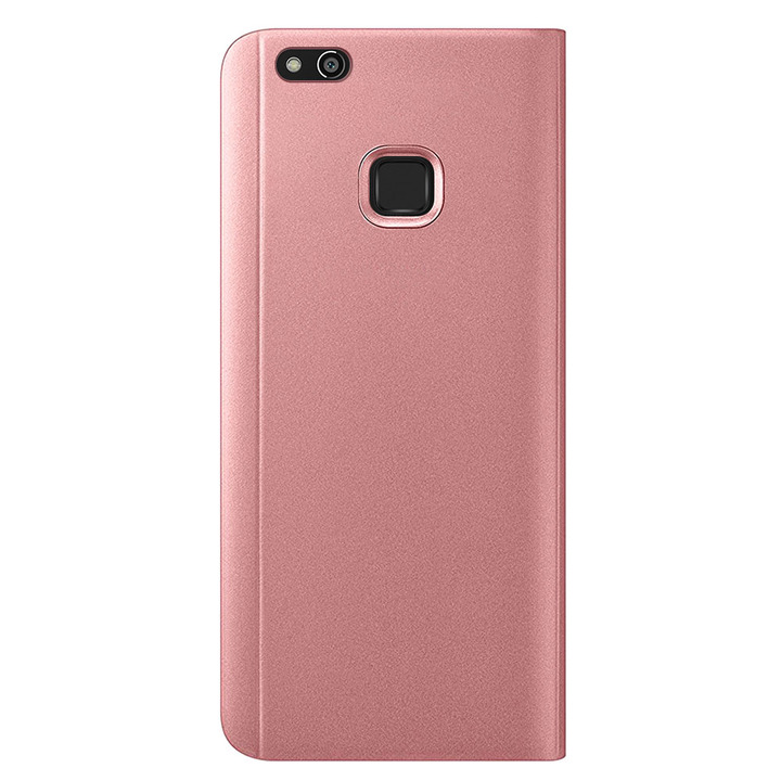 Translucent Mirror Flip Cover Bookstyle Stand Case for Huawei P10 Lite