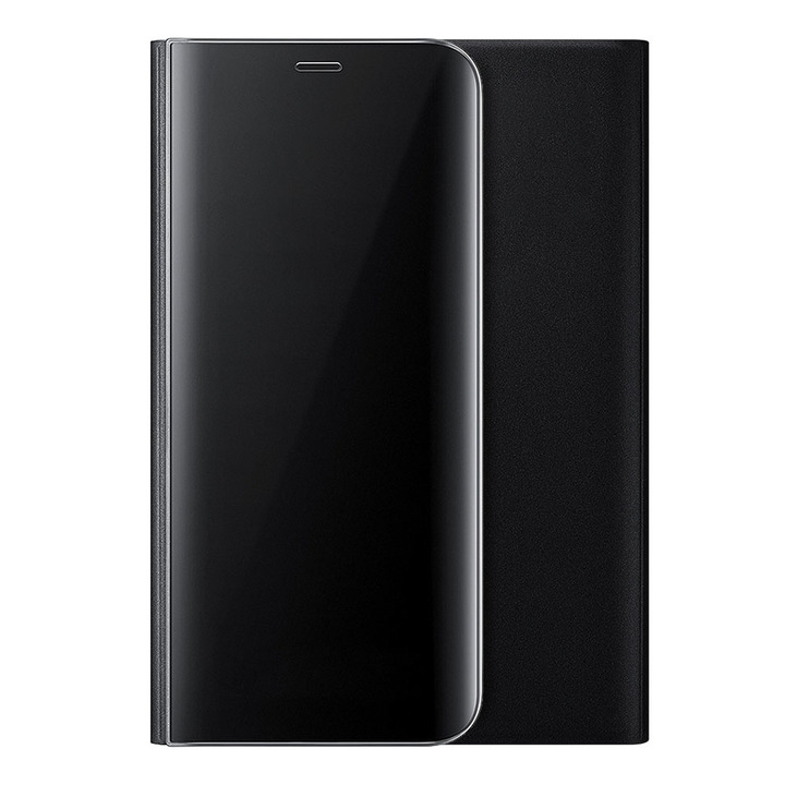 Translucent Mirror Flip Cover Bookstyle Stand Case for Huawei P10 Lite