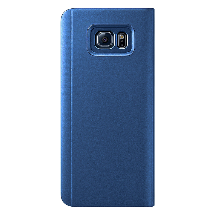 S-View Flip Case Ultra Slim Translucent Mirror Smart Case Cover for  Samsung Galaxy Note 5