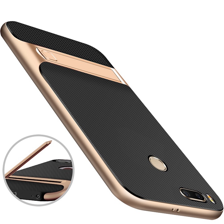 Shock-absorption Protection Dual Layer Hybrid Slim Kickstand Cover Case for Xiaomi Mi A1/Mi 5X