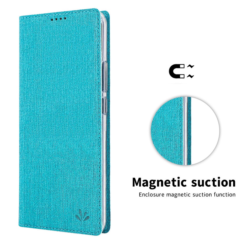 Huawei P Smart Case,Slim Premium Leather Flip Cover with Kickstand Card Slot Magnetic Closed