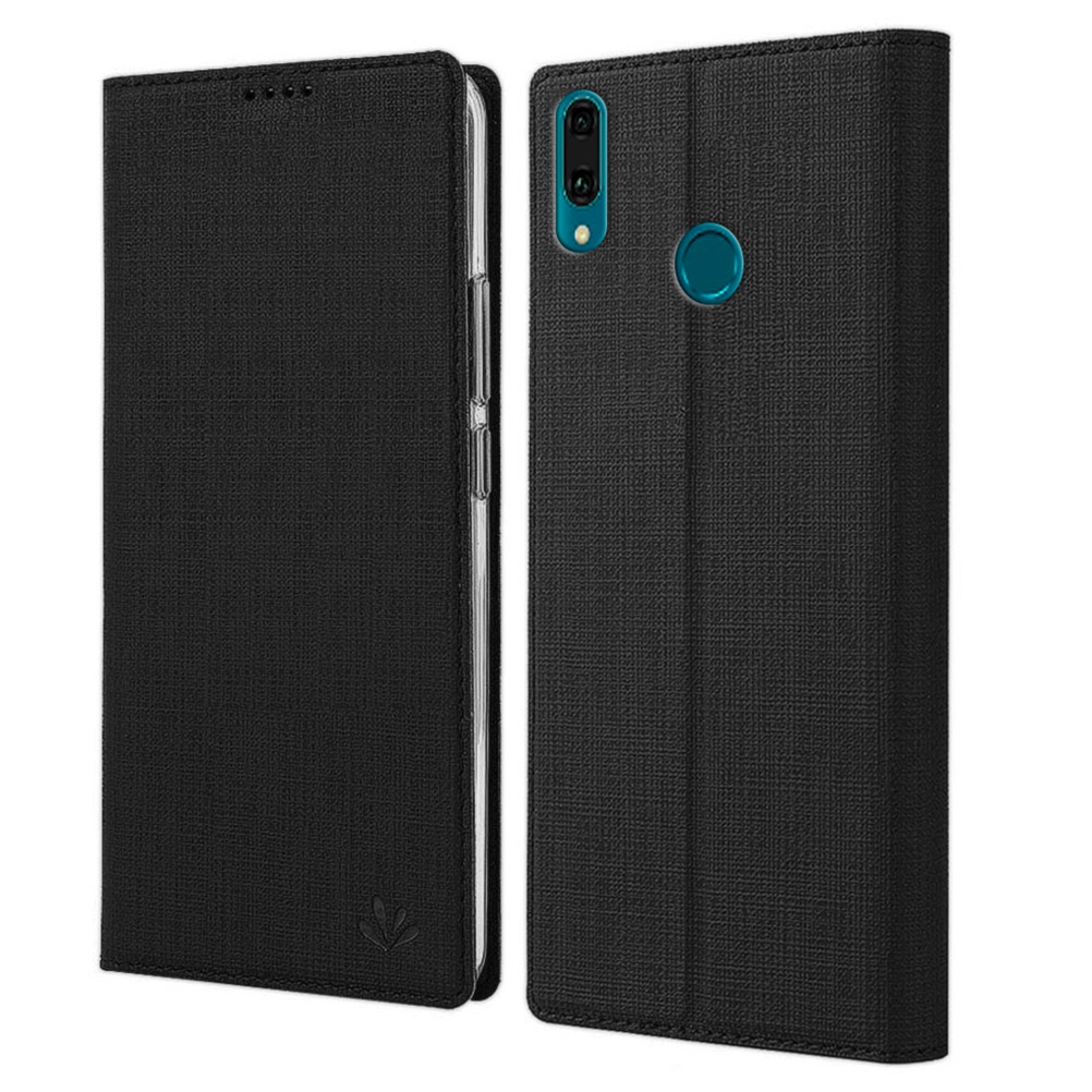 Huawei Honor 10 Lite Case,View Window Smart Sleep Wake Up Case PU Leather Kickstand and Magnetic