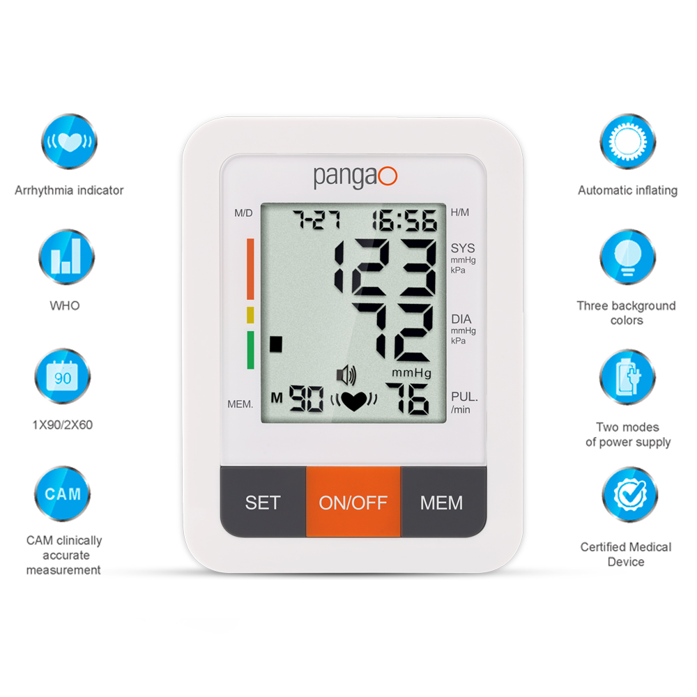 Health Care digital Blood Pressure Monitor Arm Automatic Sphygmomanometer BP Blood Pressure Meter