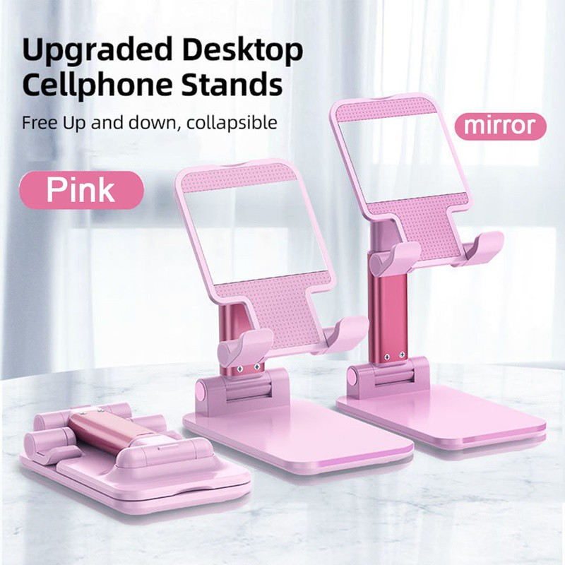 Universal Desktop Mobile Phone Holders Metal Tablet Mounts Table Foldable Extendable Phone Stands