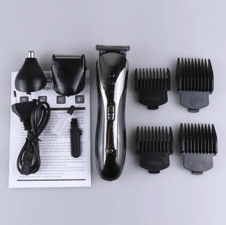 Orginal 3 in1 Rechargable Ear Nose Electric Shaver Beard Face Eyebrows Shaving Nose Hair Safe Shaver