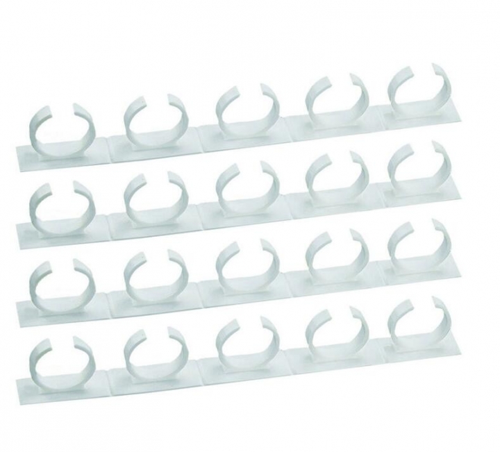 Plastic Store Home Kitchen Organizer Stick Spice Rack Storage Gripper Door Hooks 4PCS/SET