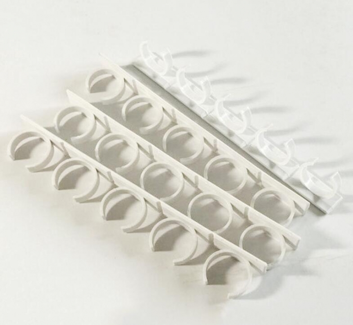 Plastic Store Home Kitchen Organizer Stick Spice Rack Storage Gripper Door Hooks 4PCS/SET
