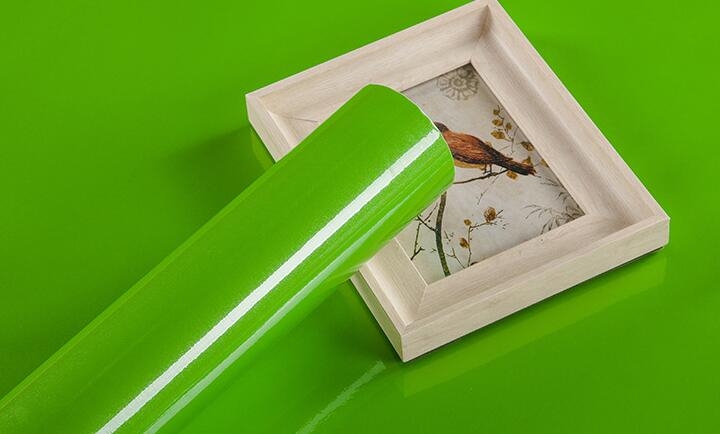 DIY Decorative Film Wardrobe Kitchen Cabinets Waterproof Wall Stickers PVC Self Adhesive Wallpaper