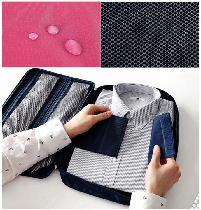 Business Men Travel Shirt Tie Bag Organizer Portable Handbag Super Lightweight Packing Organizer